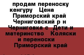 продам переноску кенгуру › Цена ­ 600 - Приморский край, Черниговский р-н, Черниговка с. Дети и материнство » Коляски и переноски   . Приморский край